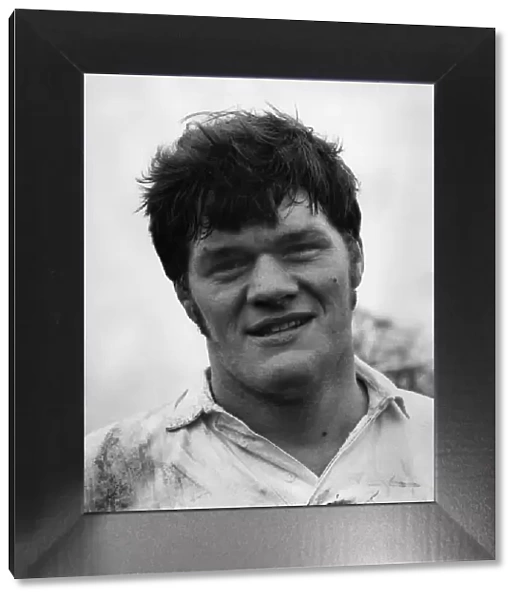 Frank Cotton, England Rugby Union player. March 1971 P011327