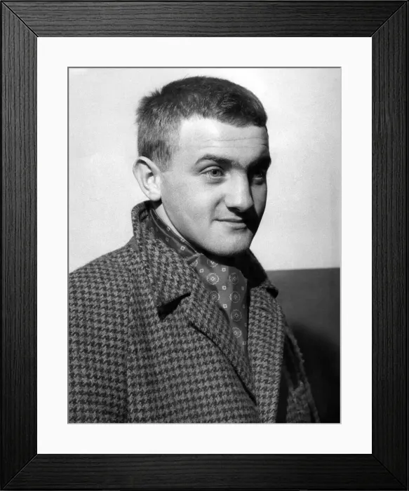 Framed Print : John Caldwell, British Fly-weight champion. May 1961 P011987 Framed Print : John Caldwell, British Fly-weight champion. May 1961 P011987