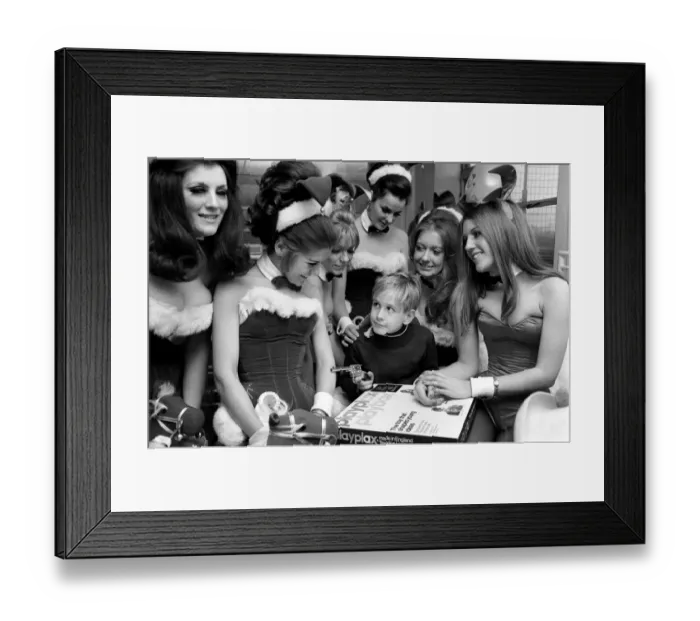 Framed Print : Londons Playboy Club Bunny Girls, made their own private collection of £ Framed Print : Londons Playboy Club Bunny Girls, made their own private collection of £