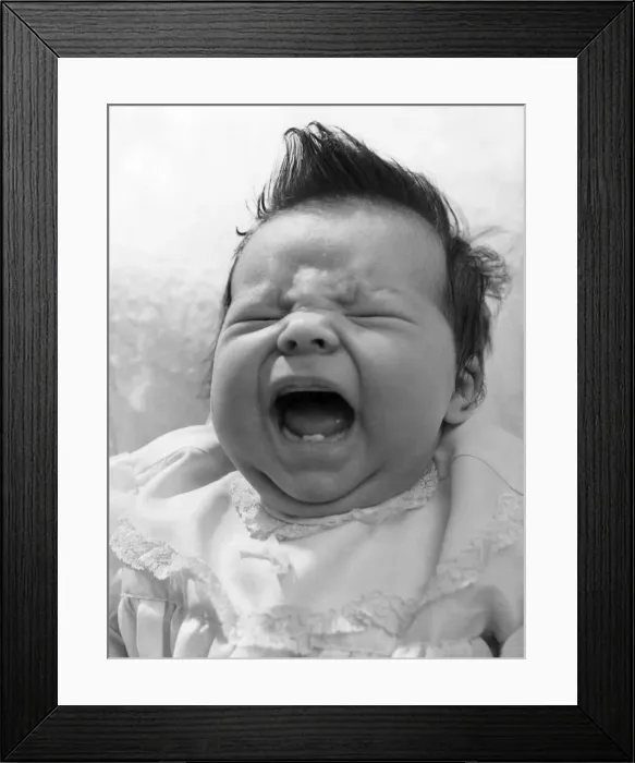 Framed Print : The baby born with two front teeth. Debbie Shepherd, pictured here Framed Print : The baby born with two front teeth. Debbie Shepherd, pictured here