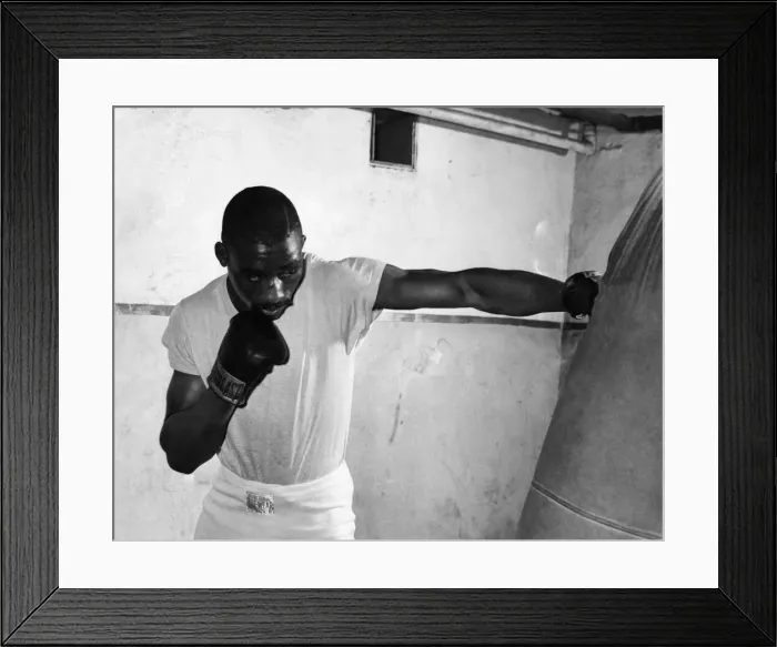 Framed Print : Randy Sandy. Boxer. birth date 1931-04-02 division middleweight Framed Print : Randy Sandy. Boxer. birth date 1931-04-02 division middleweight