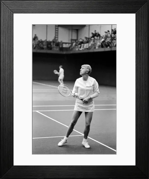 Framed Print : The 25th Open Tennis Tournament at the Palace Hotel, Torquay. Ladies Singles Mrs Framed Print : The 25th Open Tennis Tournament at the Palace Hotel, Torquay. Ladies Singles Mrs
