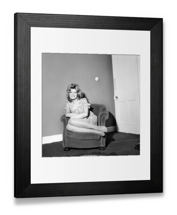 Framed Print : Carol Passmore actress in the television series Dixon of Dock Green