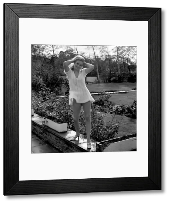 Framed Print : Linda Hyden, 18, the girl who starred in the film Baby Love Framed Print : Linda Hyden, 18, the girl who starred in the film Baby Love