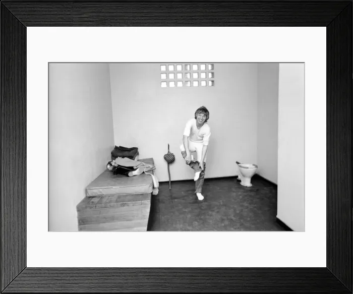 Framed Print : Tommy Steele who rode on the top of a stage coach as Dick Whittington in the Lord Mayors