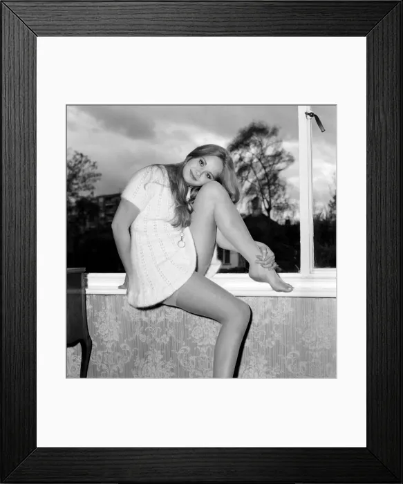 Framed Print : Linda Hyden, 18, the girl who starred in the film Baby Love Framed Print : Linda Hyden, 18, the girl who starred in the film Baby Love