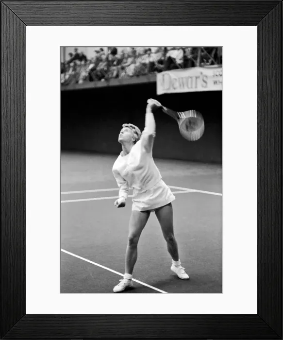Framed Print : The 25th Open Tennis Tournament at the Palace Hotel, Torquay. Ladies Singles Mrs Framed Print : The 25th Open Tennis Tournament at the Palace Hotel, Torquay. Ladies Singles Mrs
