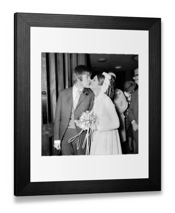 Framed Print : Mike Yarwood, 27, the impressionist and comedian married Sandra Burville aged 23 Framed Print : Mike Yarwood, 27, the impressionist and comedian married Sandra Burville aged 23