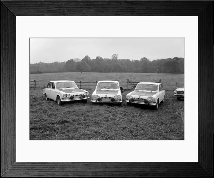 Framed Print : British Leyland Motor Corporation today held At Home'for their Triumph 2. 5 P Framed Print : British Leyland Motor Corporation today held At Home'for their Triumph 2. 5 P