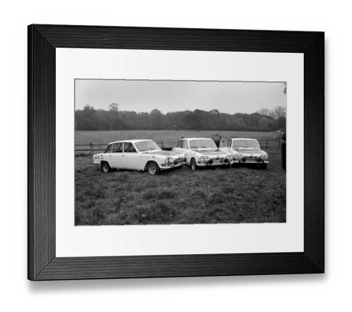 Framed Print : British Leyland Motor Corporation today held At Home'for their Triumph 2. 5 P Framed Print : British Leyland Motor Corporation today held At Home'for their Triumph 2. 5 P