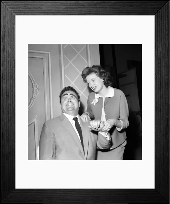 Framed Print : Harry Secombe in the summer show Secombe Here Framed Print : Harry Secombe in the summer show Secombe Here