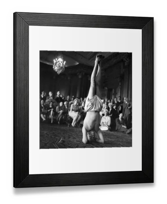 Framed Print : Yoga. Only the Centre Court would produce a similar nerve-racking moment for a tennis Framed Print : Yoga. Only the Centre Court would produce a similar nerve-racking moment for a tennis