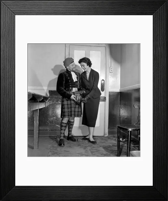 Framed Print : TV Programmes Whats My Line'lan Hetherington (British Rail Goods Guard) Framed Print : TV Programmes Whats My Line'lan Hetherington (British Rail Goods Guard)