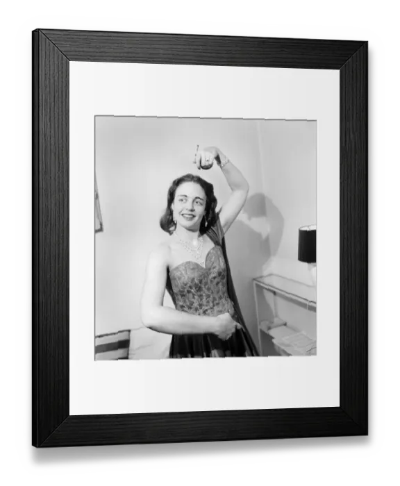 Framed Print : Nell Rankin an American mezzo-soprano opera singer. She was born in Montgomery