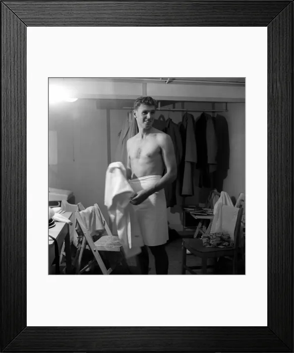 Framed Print : Out of the same dressing room at Wembley, went Frank Sedgman 26 Framed Print : Out of the same dressing room at Wembley, went Frank Sedgman 26