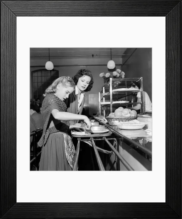 Framed Print : An unusual role for Margaret Lockwood is taking a back-stage seat