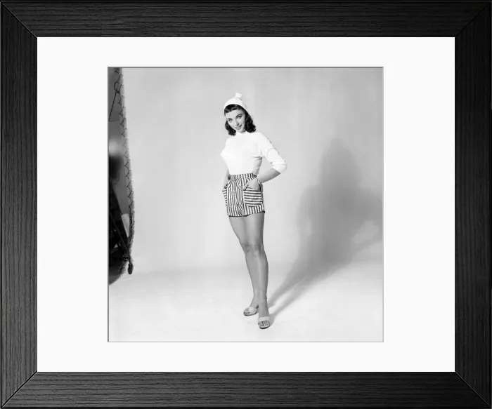 Framed Print : At Shepperton Studios Joan Collins is one of the stars in a Romulus film called Framed Print : At Shepperton Studios Joan Collins is one of the stars in a Romulus film called