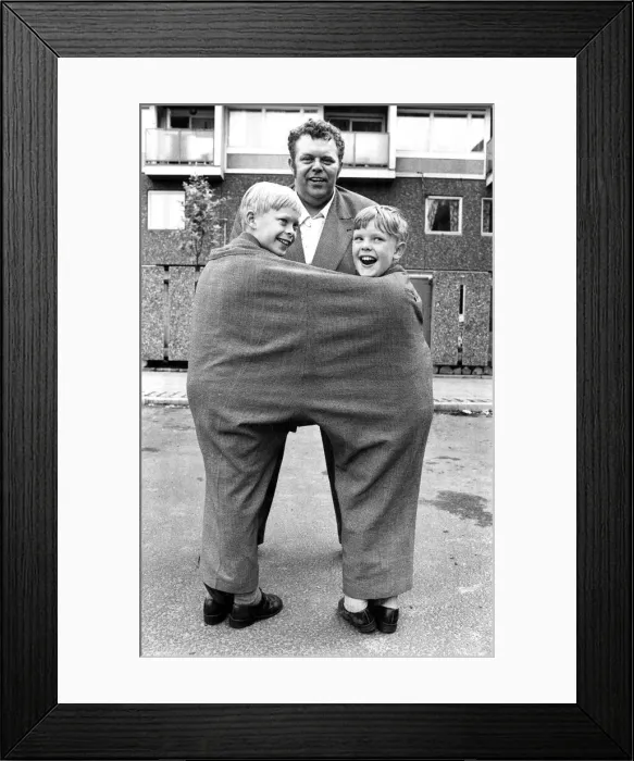 Framed Print : The Incredible Shrinking Man. Theres bags of fun for jolly David Cox