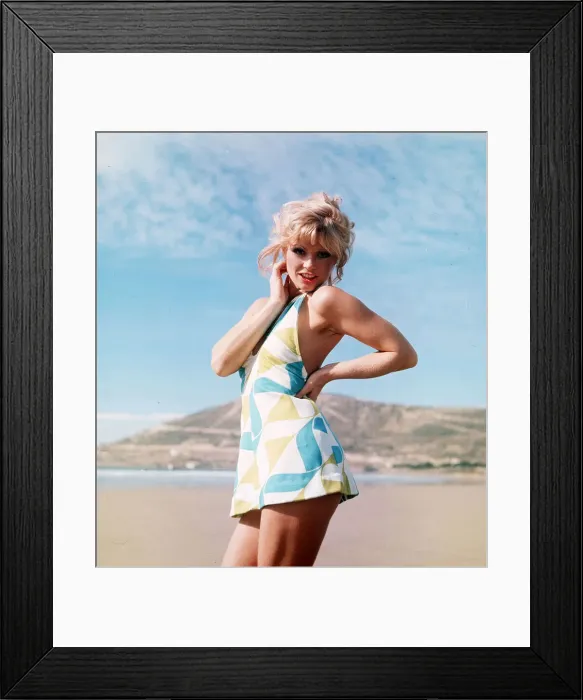 Framed Print : Erica Bergman Model, January 1973 Framed Print : Erica Bergman Model, January 1973