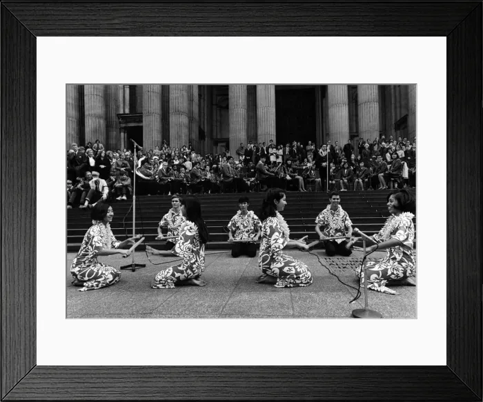 Framed Print : Hawaiian students at St. Paul s: Under the auspices of the Corporation of London