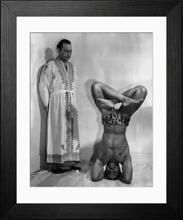 Framed Print : While you are having a long lie-in on Christmas morning, Professor Shyamsundar Goswamy