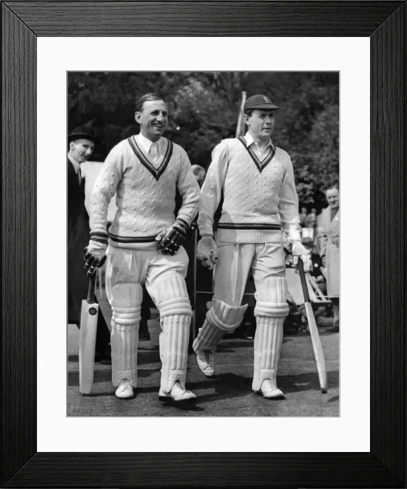 Framed Print : Heroes of yesterday: Heres a heartache for cricket fans Framed Print : Heroes of yesterday: Heres a heartache for cricket fans