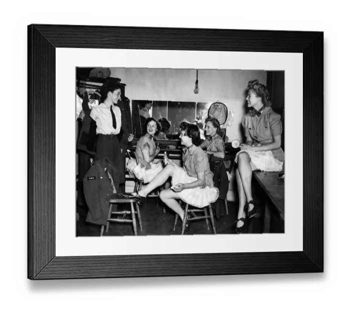 Framed Print : War women: Aren t they lovelies? They re a beauty chorus of WaFS - all from one Framed Print : War women: Aren t they lovelies? They re a beauty chorus of WaFS - all from one
