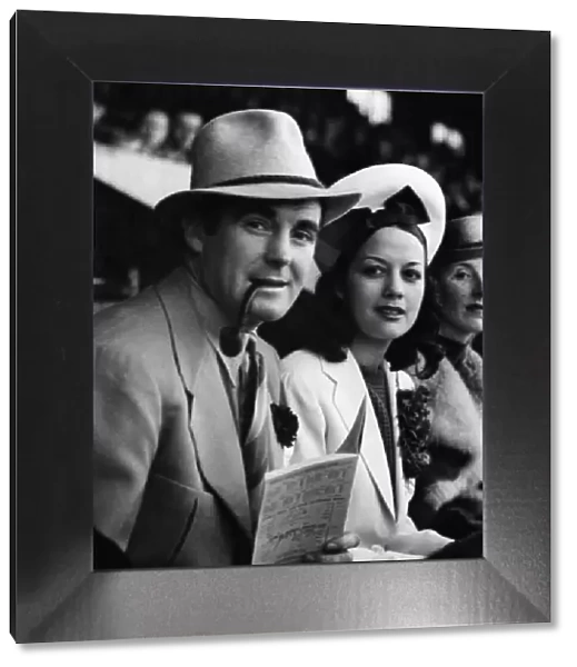 Jack Doyle and his wife Movita Castaneda. July 1939 P012389