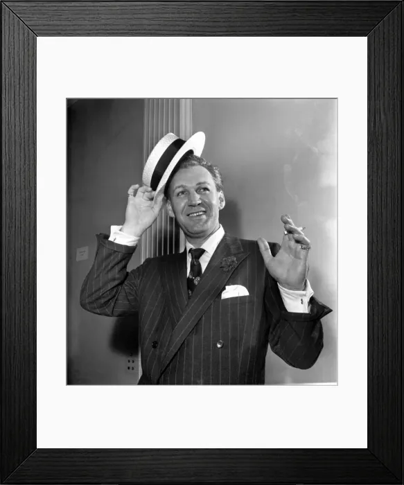 Framed Print : The new Forrest Tucker appeared in a cabaret at the American Officers Club Framed Print : The new Forrest Tucker appeared in a cabaret at the American Officers Club