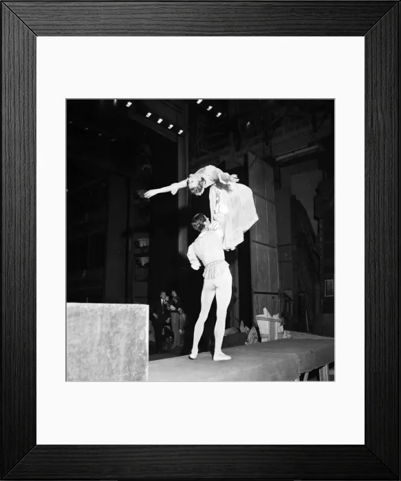 Framed Print : Danish ballet. Hot work for Romeo. Frank Schaufuss who plays the part of Romeo Framed Print : Danish ballet. Hot work for Romeo. Frank Schaufuss who plays the part of Romeo