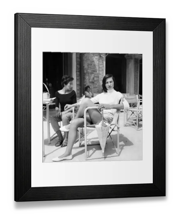 Framed Print : Venice Film Festival 1953. Italian actress Teresa Pellati. August 1953 D5369-015 Framed Print : Venice Film Festival 1953. Italian actress Teresa Pellati. August 1953 D5369-015