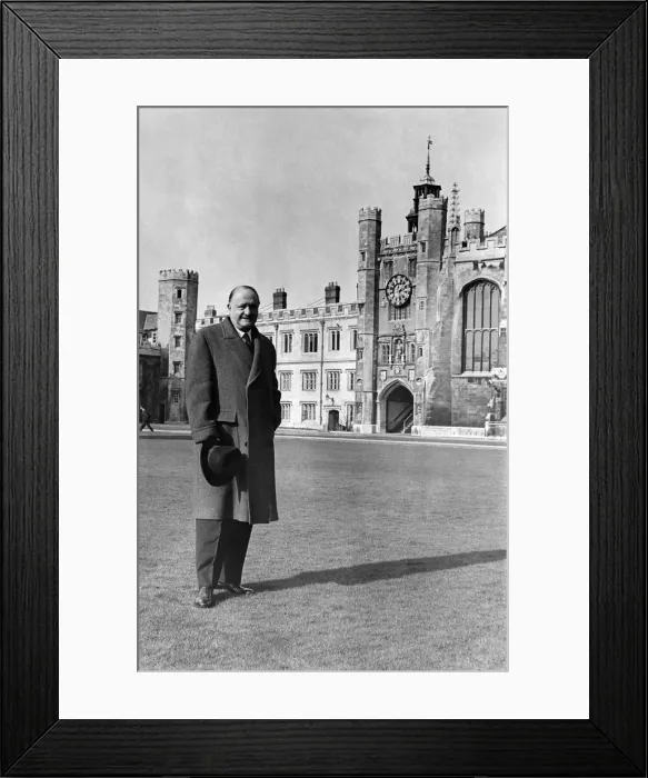 Framed Print : Lord Butler (formerly Mr. R. A. Butler) former Deputy prime Minister visited Cambridge Framed Print : Lord Butler (formerly Mr. R. A. Butler) former Deputy prime Minister visited Cambridge