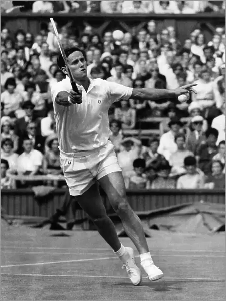 Wimbledon style from Australian Roy Emerson, whose brilliance put paid to Mike