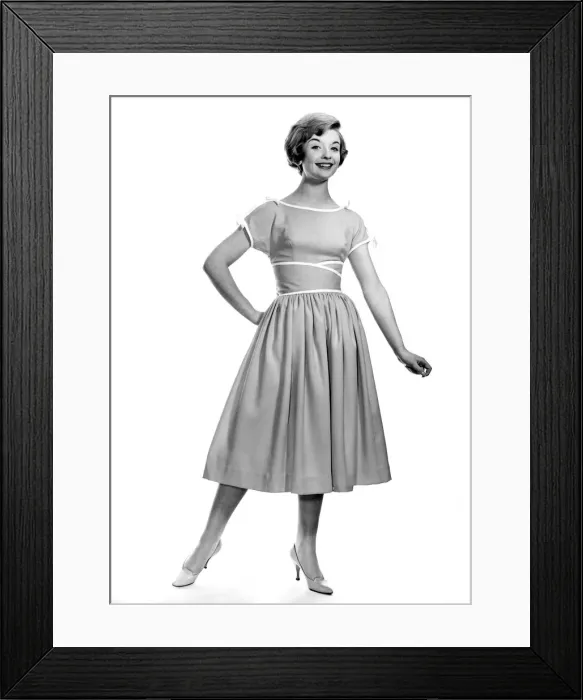 Framed Print : Reveille fashions. May 1958 P011151 Framed Print : Reveille fashions. May 1958 P011151