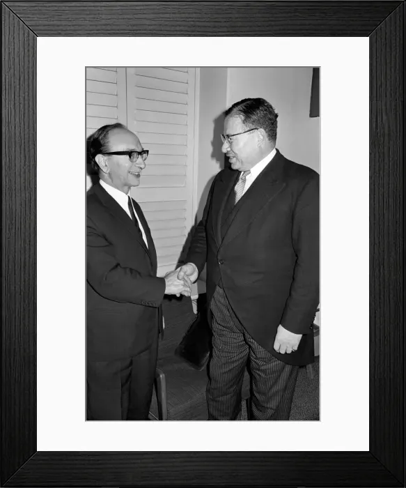 Framed Print : Sir Bernard Waley Cohen former Lord Mayor of London and a stag hunter for 45 years Framed Print : Sir Bernard Waley Cohen former Lord Mayor of London and a stag hunter for 45 years