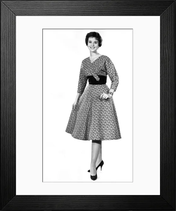 Framed Print : Reveille Dress Fashions. November 1958 P011133 Framed Print : Reveille Dress Fashions. November 1958 P011133