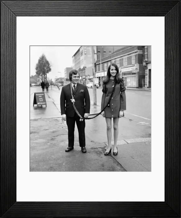 Framed Print : Ian Newman (19) a car salesman in Hounslow was getting worried as every time he got a new Framed Print : Ian Newman (19) a car salesman in Hounslow was getting worried as every time he got a new