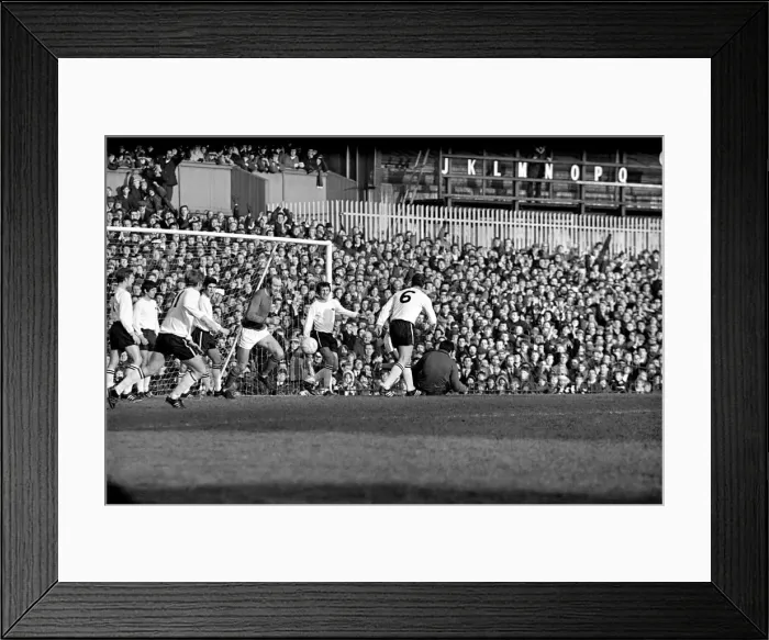 Framed Print : Derby v. Nottingham Forest. Valleyham fanss 1st goal scored by No Framed Print : Derby v. Nottingham Forest. Valleyham fanss 1st goal scored by No