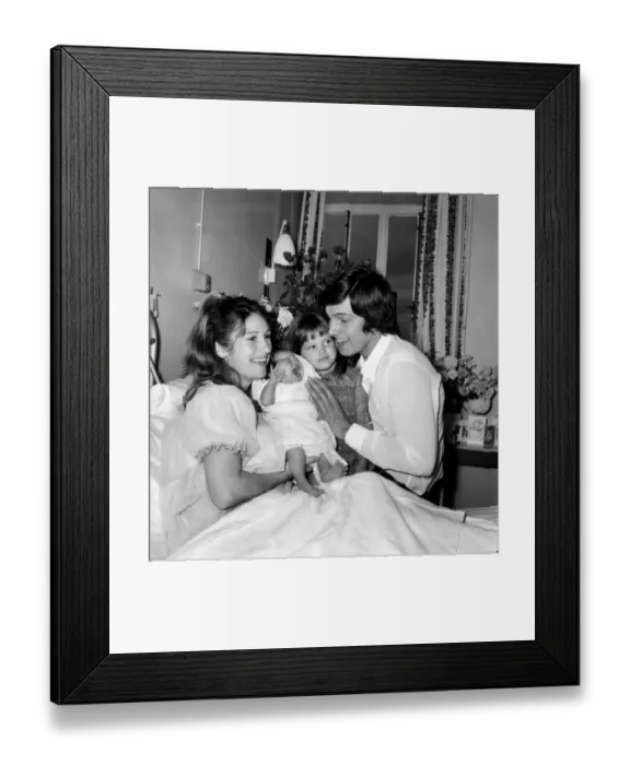 Framed Print : Actor and singer Jess Conrads wife Renee who as Renee Bergman was TVs
