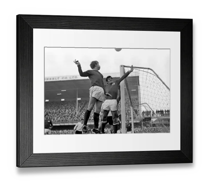 Framed Print : Derby v. Nottingham Forest. Action from the match. December 1969 Z11534-019