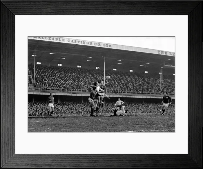 Framed Print : Derby v. Nottingham Forest. Hennessey, Hector, Hindley and O Hare