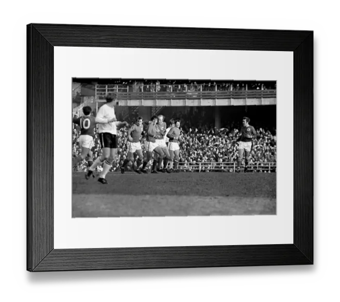 Framed Print : Derby v. Nottingham Forest. Valleyham fanss 1st goal scored by No Framed Print : Derby v. Nottingham Forest. Valleyham fanss 1st goal scored by No
