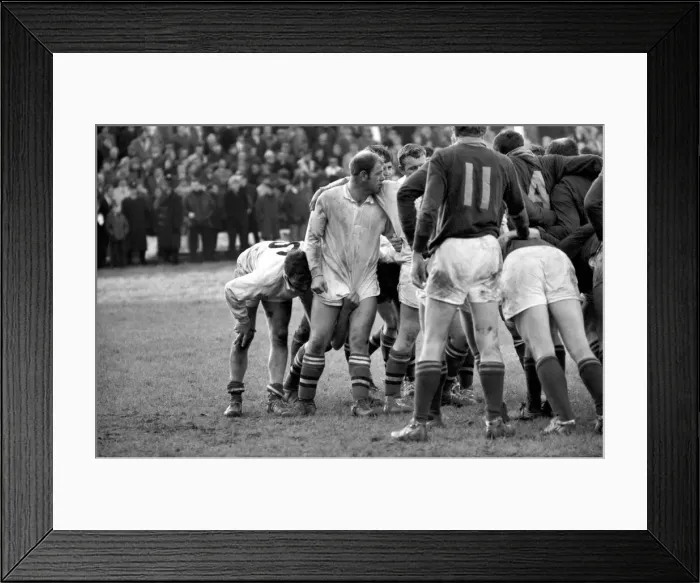 Framed Print : Swansea v. South Africa. Action from the match. November 1969 Z11069-007 Framed Print : Swansea v. South Africa. Action from the match. November 1969 Z11069-007