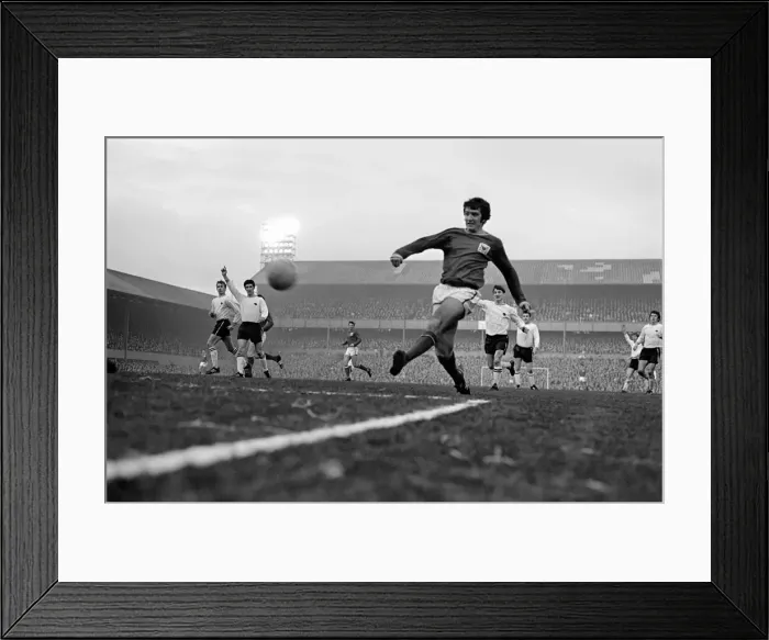 Framed Print : Derby v. Nottingham Forest. Action from the match. December 1969 Z11534-031 Framed Print : Derby v. Nottingham Forest. Action from the match. December 1969 Z11534-031