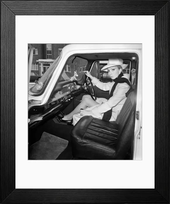 Framed Print : Joan Christmas 23 years old boutique owner whose home is in London but who lives Framed Print : Joan Christmas 23 years old boutique owner whose home is in London but who lives