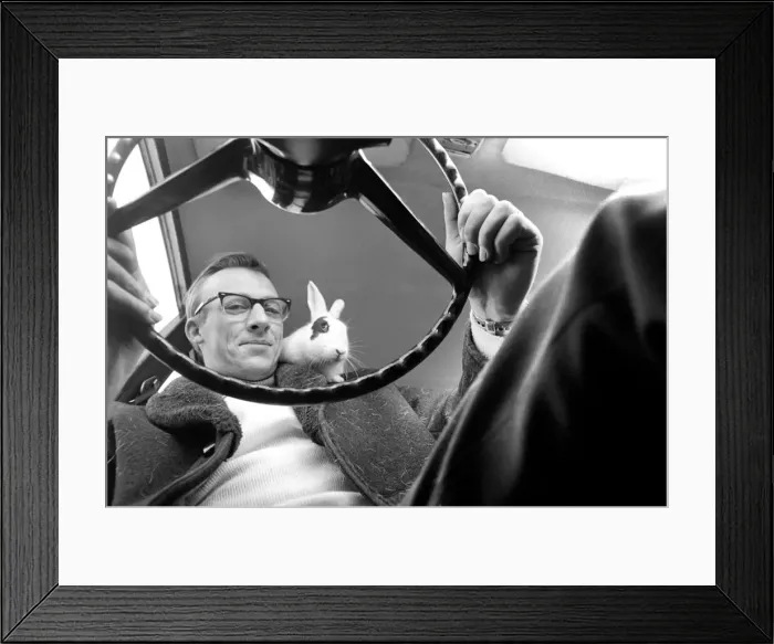 Framed Print : Southport taxi driver 28 year old Ray Williams heard mysterious scratching noises coming
