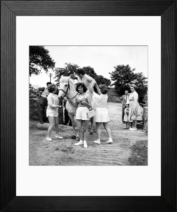 Framed Print : Bultins Holiday Pwllheli: Mrs. Nellie McGrail, Pools Winner Framed Print : Bultins Holiday Pwllheli: Mrs. Nellie McGrail, Pools Winner
