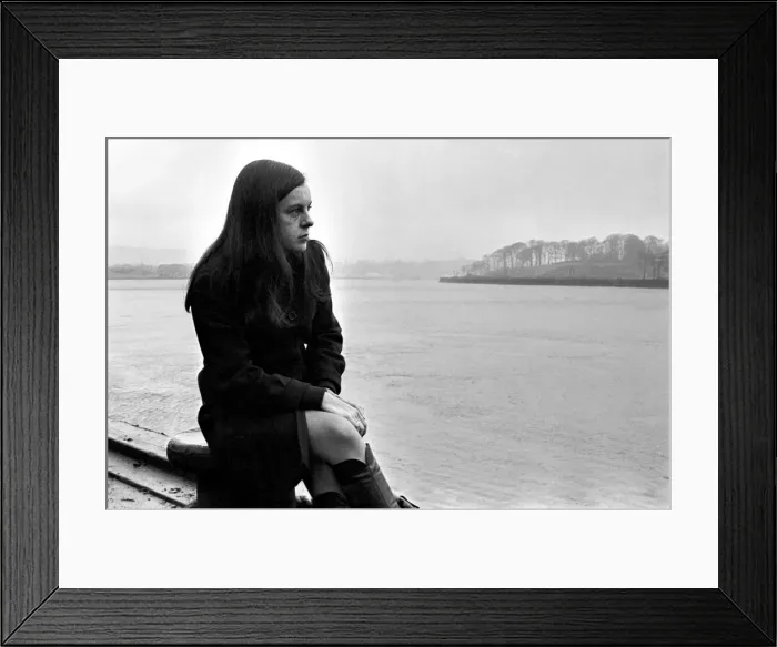 Framed Print : Ulster politician Bernadette Devlin at Londonderry. December 1969 Z12570-003 Framed Print : Ulster politician Bernadette Devlin at Londonderry. December 1969 Z12570-003