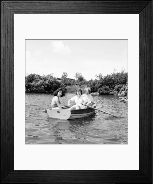 Framed Print : Bultins Holiday Pwllheli: Mrs. Nellie McGrail, Pools Winner Framed Print : Bultins Holiday Pwllheli: Mrs. Nellie McGrail, Pools Winner