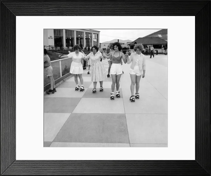 Framed Print : Bultins Holiday Pwllheli: Mrs. Nellie McGrail, Pools Winner Framed Print : Bultins Holiday Pwllheli: Mrs. Nellie McGrail, Pools Winner